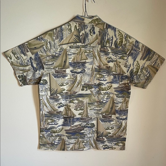 Nautical Print Men's Shirt - Picture 3 of 3